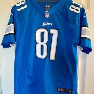 Calvin Johnson NFL Lions jersey Youth Large